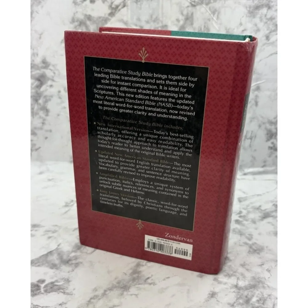 *Comparative Study Bible NIV Amplified Updated KJV NASB